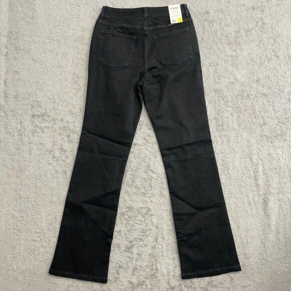 NEW Wrangler Women's Size 6 High-Rise Black Bootcut Stretch Jeans - Picture 3 of 11